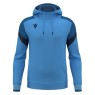 SUDADERA CON CAPUCHA MACRON ALCHEMIST COLOR AZUL CIELO