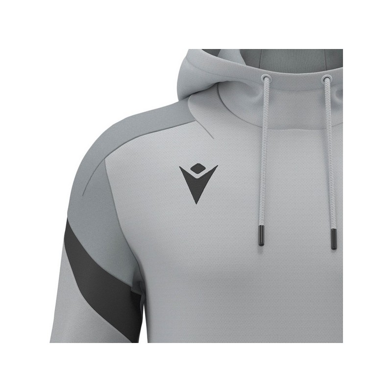 SUDADERA CON CAPUCHA MACRON ALCHEMIST COLOR GRIS