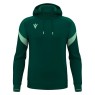SUDADERA CON CAPUCHA MACRON ALCHEMIST COLOR VERDE BOTELLA