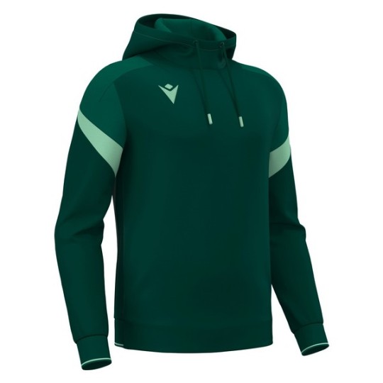 SUDADERA CON CAPUCHA MACRON ALCHEMIST COLOR VERDE BOTELLA