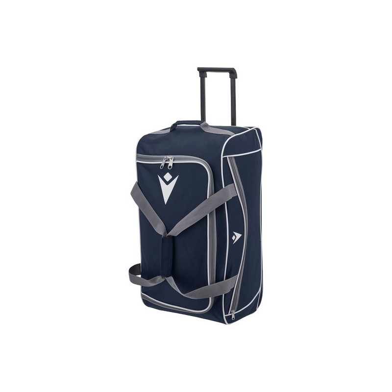 BOLSA TROLLEY CON RUEDAS MACRON COMPASS COLOR AZUL MARINO