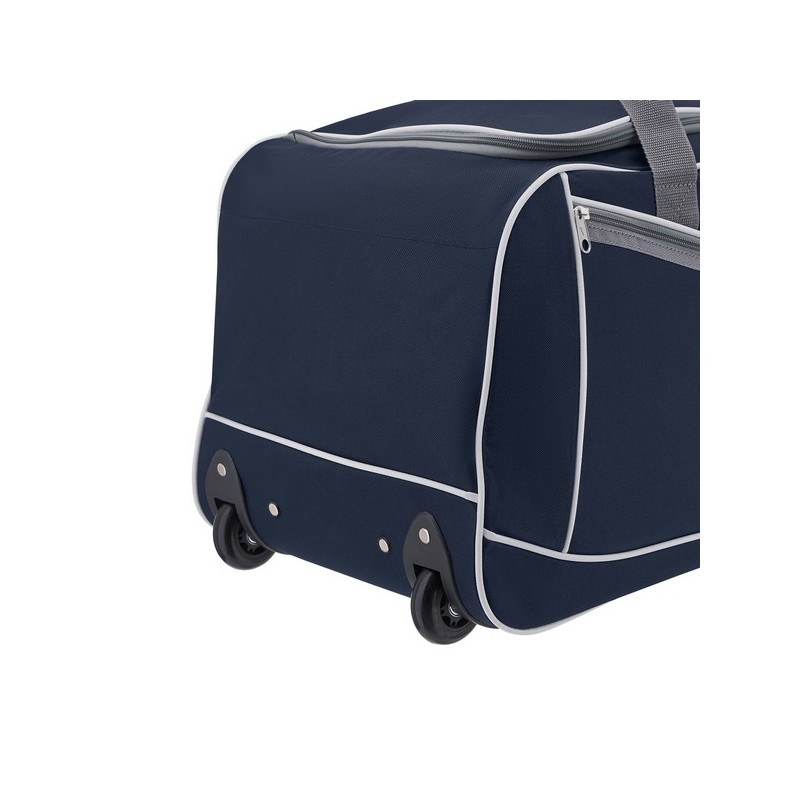 BOLSA TROLLEY CON RUEDAS MACRON COMPASS COLOR AZUL MARINO