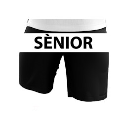 PANTALÓ PRO TPTX NEGRE DE JOC EQUIP SÈNIOR GEIEG RUGBI