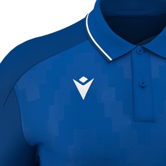 POLO MACRON ECHOES COLOR AZUL REAL