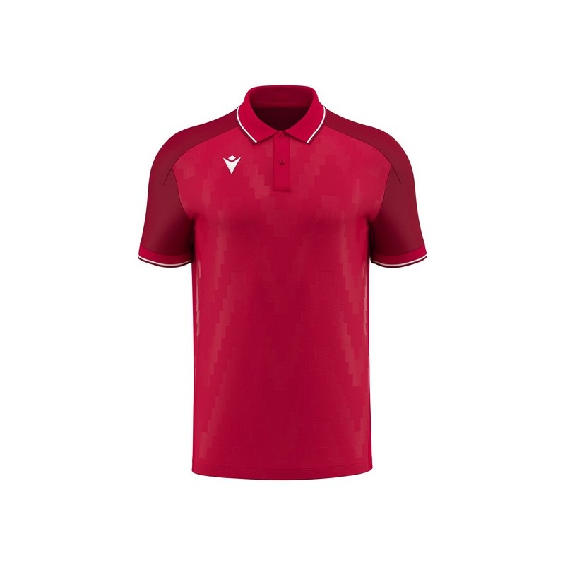 POLO MACRON ECHOES COLOR VERMELL