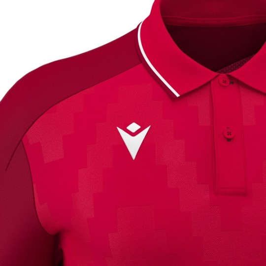 POLO MACRON ECHOES COLOR ROJO