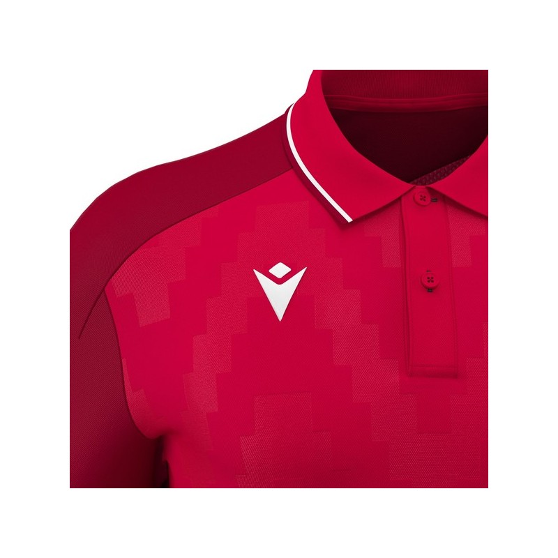 POLO MACRON ECHOES COLOR ROJO