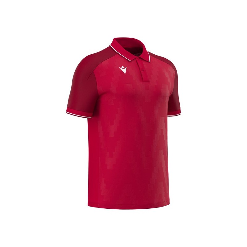 POLO MACRON ECHOES COLOR VERMELL