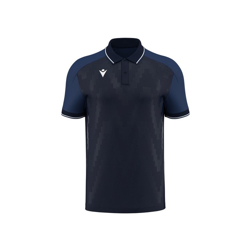 POLO MACRON ECHOES COLOR AZUL MARINO
