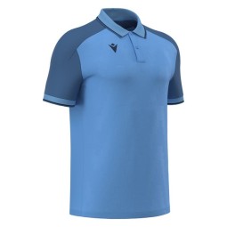 POLO MACRON ECHOES COLOR BLAU CEL