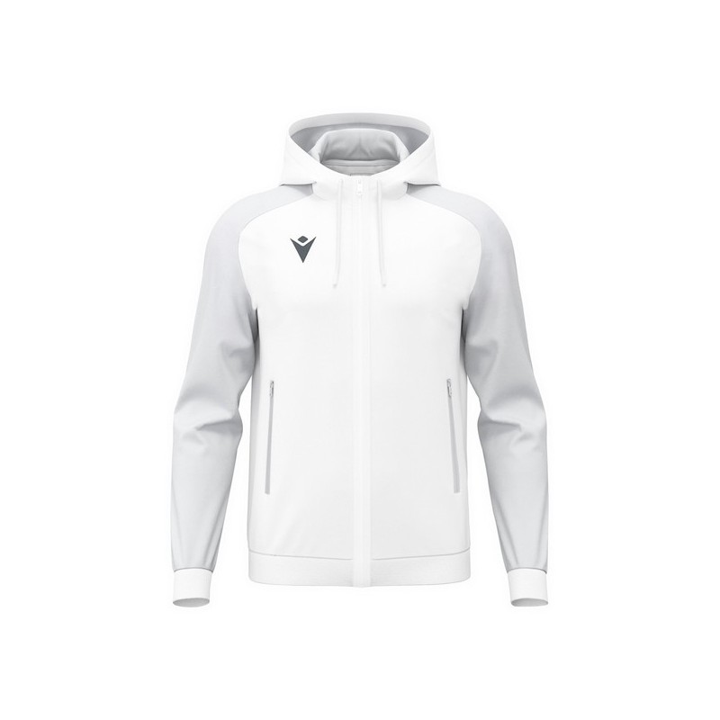 CHAQUETA CON CAPUCHA MACRON CHRONOS COLOR BLANC