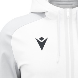 CHAQUETA CON CAPUCHA MACRON CHRONOS COLOR BLANC