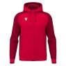 CHAQUETA CON CAPUCHA MACRON CHRONOS COLOR ROJO