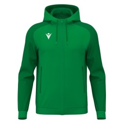 CHAQUETA CON CAPUCHA MACRON CHRONOS COLOR VERDE