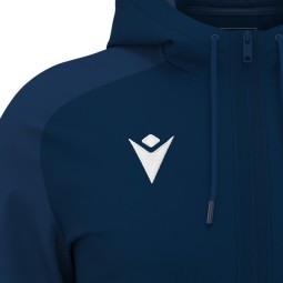 CHAQUETA CON CAPUCHA MACRON CHRONOS COLOR AZUL MARINO