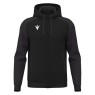 CHAQUETA CON CAPUCHA MACRON CHRONOS COLOR NEGRO