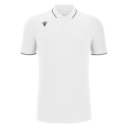 POLO MACRON DE ALGODÓN COMEDY ECO COLOR BLANCO