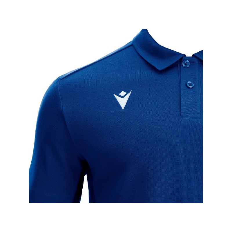 POLO MACRON CLARINET COLOR BLAU ROYAL