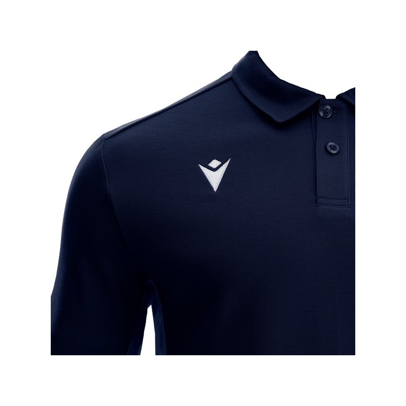 POLO MACRON CLARINET COLOR BLAU MARÍ