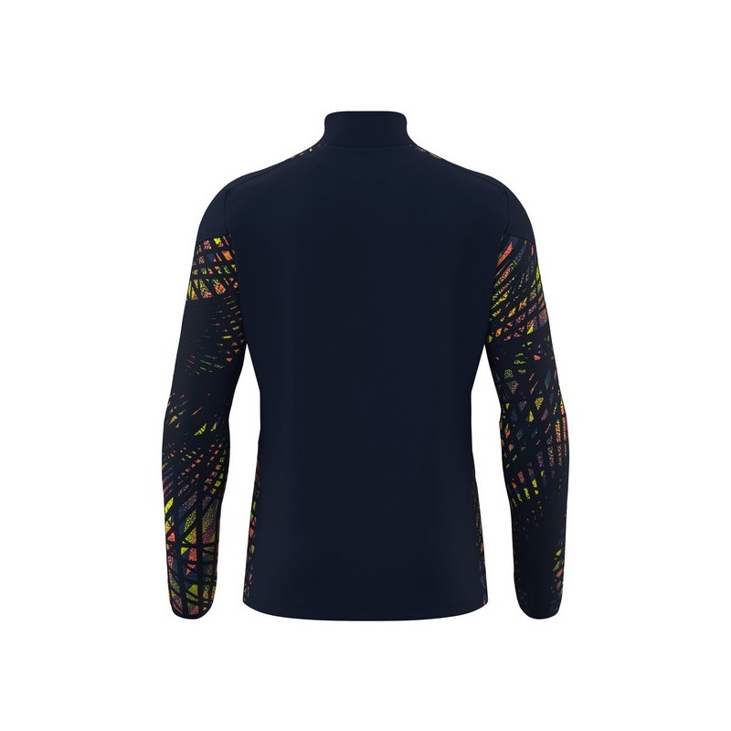 SUDADERA CON CAPUCHA MACRON HORN COLOR BLANCO/GRIS