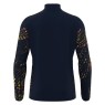 SUDADERA MEDIA CREMALLERA MACRON STARFALL COLOR AZUL MARINO