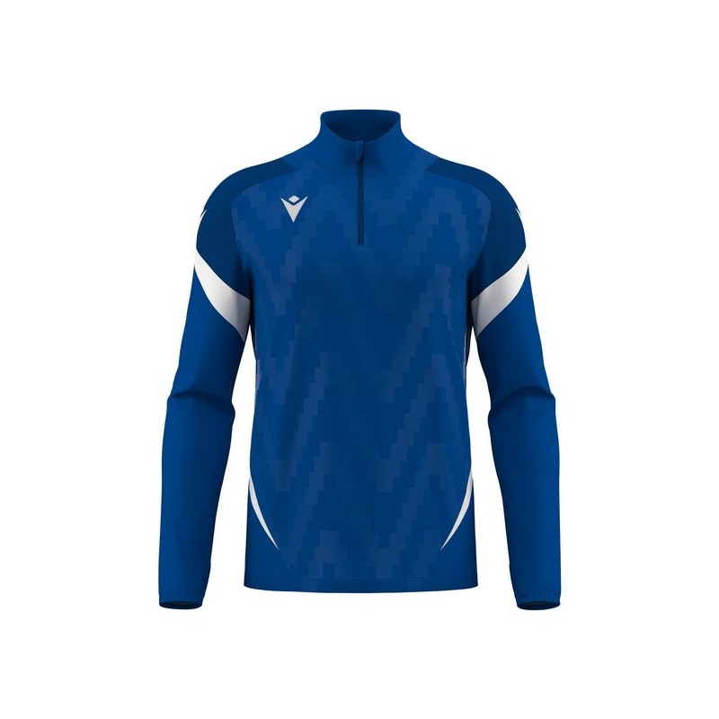 SUDADERA CON CAPUCHA MACRON HORN COLOR BLANCO/GRIS