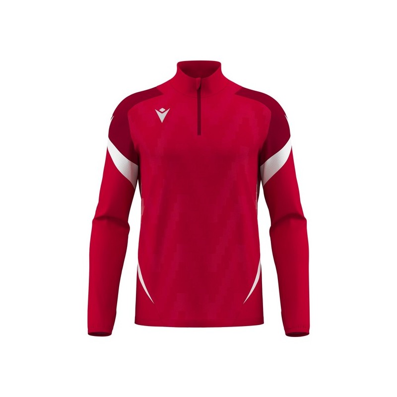 SUDADERA CON CAPUCHA MACRON HORN COLOR BLANCO/GRIS