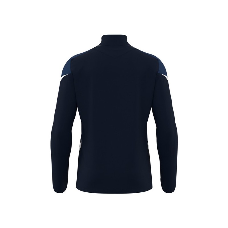 SUDADERA CON CAPUCHA MACRON HORN COLOR BLANCO/GRIS