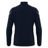 SUDADERA MEDIA CREMALLERA MACRON STARFALL COLOR AZUL MARINO Y BLANCO