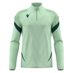 SUDADERA MEDIA CREMALLERA MACRON STARFALL COLOR VERDE MENTA