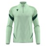 SUDADERA MEDIA CREMALLERA MACRON STARFALL COLOR VERDE MENTA
