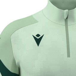 DESSUADORA MITJA CREMALLERA MACRON STARFALL COLOR VERD MENTA