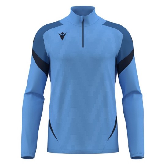 SUDADERA MEDIA CREMALLERA MACRON STARFALL COLOR AZUL CELESTE