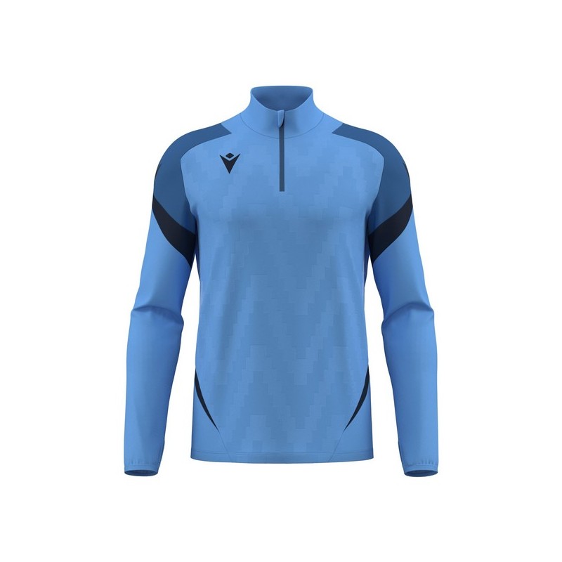 SUDADERA CON CAPUCHA MACRON HORN COLOR BLANCO/GRIS