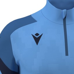 SUDADERA MEDIA CREMALLERA MACRON STARFALL COLOR AZUL CELESTE