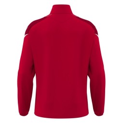 DESSUADORA MACRON MITJA CREMALLERA HOLLOW COLOR VERMELL