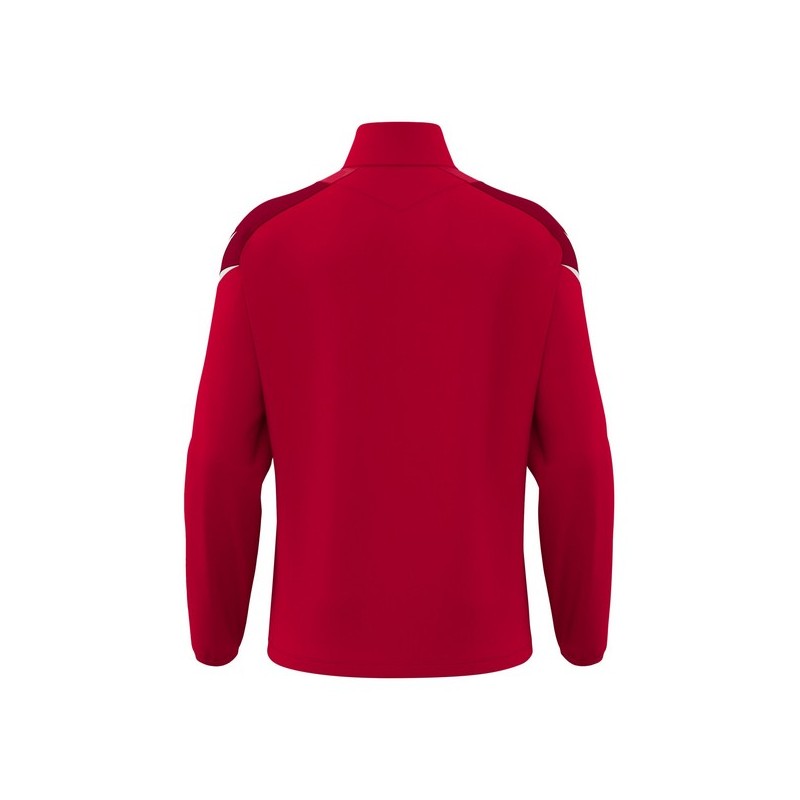 DESSUADORA MACRON MITJA CREMALLERA HOLLOW COLOR VERMELL