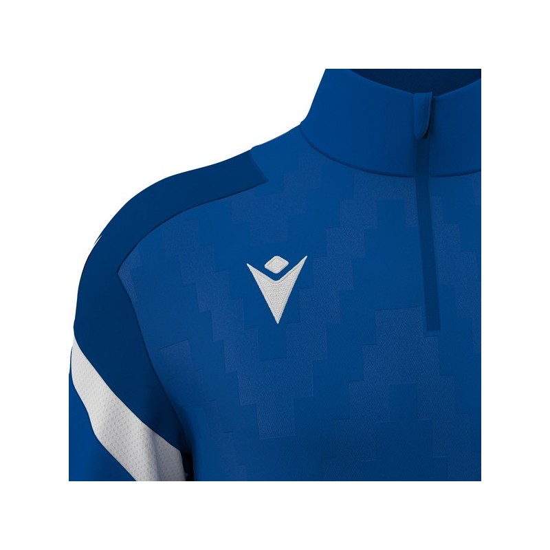 DESSUADORA MACRON MITJA CREMALLERA HOLLOW COLOR BLAU ROYAL