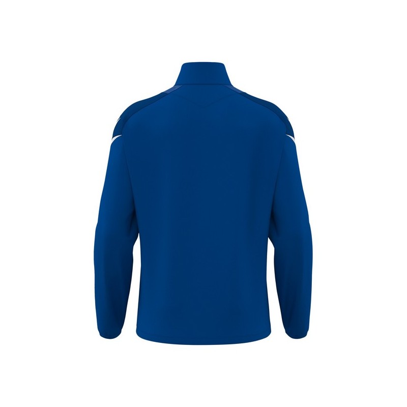 SUDADERA MEDIA CREMALLERA MACRON HOLLOW COLOR AZUL REAL