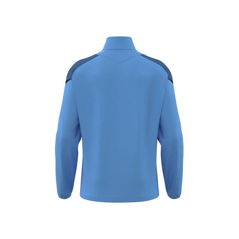 DESSUADORA MACRON MITJA CREMALLERA HOLLOW COLOR BLAU CEL