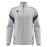 SUDADERA MEDIA CREMALLERA MACRON HOLLOW COLOR GRIS