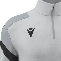 SUDADERA MEDIA CREMALLERA MACRON HOLLOW COLOR GRIS