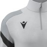 SUDADERA MEDIA CREMALLERA MACRON HOLLOW COLOR GRIS