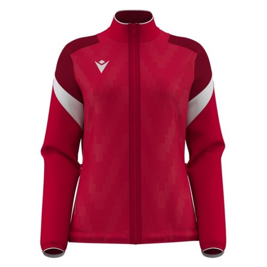 CHAQUETA FEMENINA MACRON ATHENA COLOR ROJO