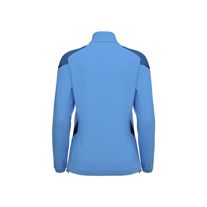 DESSUADORA FEMENINA MITJA CREMALLERA MACRON LEONA COLOR BLAU CEL