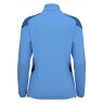SUDADERA FEMENINA MEDIA CREMALLERA MACRON LEONA COLOR AZUL CELESTE