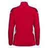SUDADERA FEMENINA MEDIA CREMALLERA MACRON LEONA COLOR ROJO