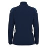 SUDADERA FEMENINA MEDIA CREMALLERA MACRON LEONA COLOR AZUL MARINO