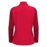 SUDADERA FEMENINA MEDIA CREMALLERA MACRON LENA COLOR ROJO