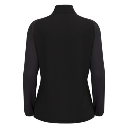 SUDADERA FEMENINA MEDIA CREMALLERA MACRON LENA COLOR NEGRO